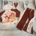 Disney Matching Sets | Disney Princess 3t Velour Track Jump Suit. | Color: Brown/White | Size: 3tg