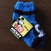 Disney Accessories | 90 Year Mickey Mouse Slipper Socks! | Color: Black/Blue | Size: Osb
