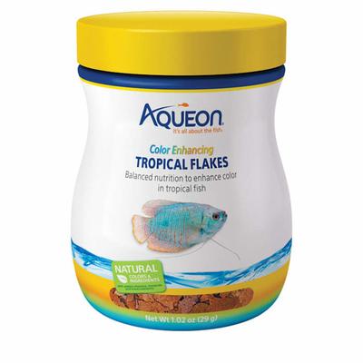 Aqueon Color Enhancing Tropical Flakes, 1.02 oz.