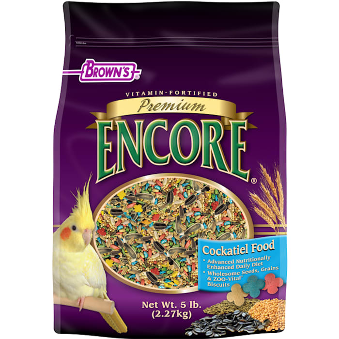 Brown's Encore Premium Cockatiel Food