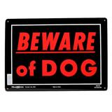 Sign Center- Beware of Dog, 14 IN