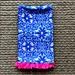 Lilly Pulitzer Accessories | Lilly Pulitzer Riley Print W/ Pink Tassels | Color: Blue/Pink | Size: Os