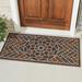 Brick Path Doormat Multi Warm 48 x 24, 48 x 24, Multi Warm