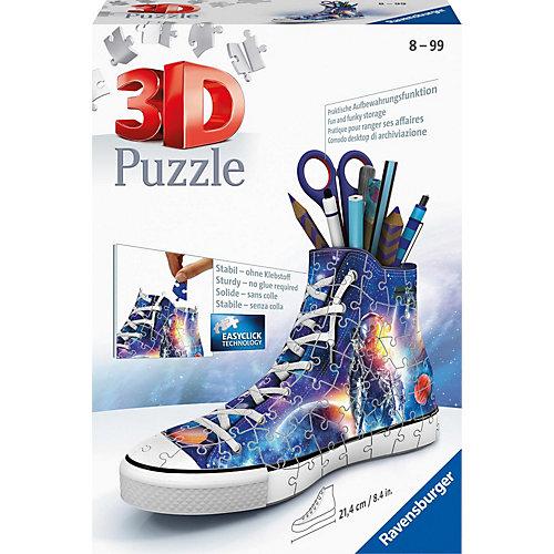 3D-Puzzle Sneaker - Astronauten im Weltall, 108 Teile