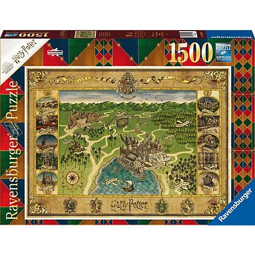 Puzzle Hogwarts Karte, 1.500 Teile