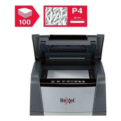 Rexel Aktenvernichter »Optimum AutoFeed+ 100X« grau, 22x53x43 cm Image