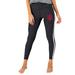 Women's Concepts Sport Charcoal/White Indiana Hoosiers Centerline Knit Leggings