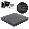 USB 3.0 DVD Drive, External CD DVD Optical Drive Writer Player for PC, Desktop and Computer, Plug and Play DVD Drive for Home, Office or Travel