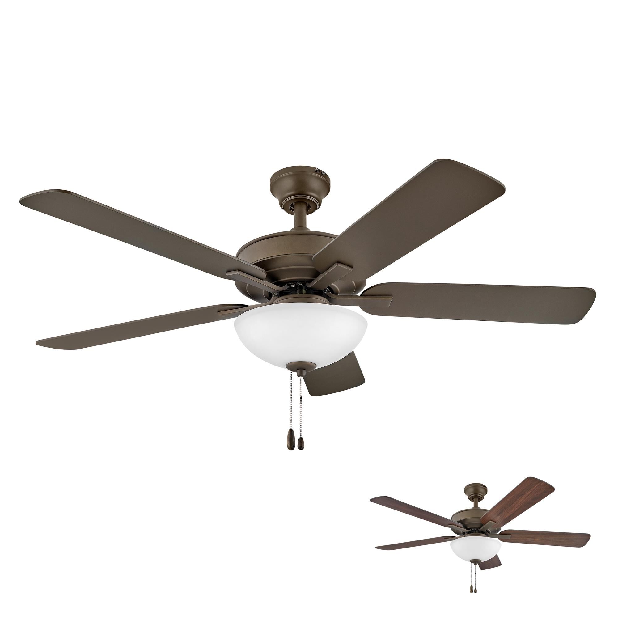 Hinkley Lighting Metro Illuminated 52 Inch Ceiling Fan with Light Kit - 903352FMM-LIA