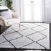 Gray/White 79 x 1.26 in Indoor Area Rug - Millwood Pines Prager Geometric Ivory/Gray Area Rug | 79 W x 1.26 D in | Wayfair