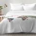 East Urban Home Comforter Set Polyester/Polyfill/Microfiber in White | Full/Queen | Wayfair EAHU7476 37846760