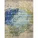 Gray 26 x 0.5 in Area Rug - Trent Austin Design® Rizer Abstract Blue/Green/Brown Rug | 26 W x 0.5 D in | Wayfair 04A411DBFA424716A0E608E3819F1AF2