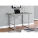 "Computer Desk / Home Office / Laptop / 48""L / Work / Metal / Laminate / Grey / Contemporary / Modern - Monarch Specialties I 7662"