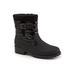 Extra Wide Width Women's Berry Mid Boot by Trotters in Black Black (Size 7 WW)