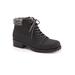 Women's Becky 2.0 Boot by Trotters in Black Smooth (Size 9 1/2 M)