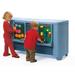 SpaceLine Activity Center with Spaceline Cots - WedgeWood Blue - Children's Factory AFB5732WW