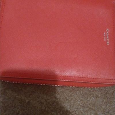 Coach Other | Coach Address Book With Coach Pen | Color: Red | Size: Os