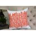 Lark Manor™ Newt Square Pillow Cover & Insert Polyester/Polyfill blend in Orange | 20 H x 20 W x 7 D in | Wayfair 19A7374D782F407CB91F8490677D7A87