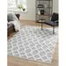 Gray 63 x 0.5 in Area Rug - Sabrina Soto™ Collection Casa Geometric Cotton Area Rug Cotton | 63 W x 0.5 D in | Wayfair 3153494