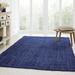 Blue/Navy 31.2 x 0.5 in Indoor Area Rug - Breakwater Bay Malden Hand-Braided Jute/Sisal Navy Blue Area Rug Jute & Sisal | 31.2 W x 0.5 D in | Wayfair