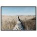 Highland Dunes Nature and Landscape To the Shore Coastal Landscapes - Photograph Print on Canvas in Black | 30 H x 45 W x 1.5 D in | Wayfair