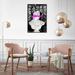 Oliver Gal Cities & Skylines Unfiltered Thought European Cities - Graphic Art On Canvas in Black/Pink/White | 30 H x 20 W x 1.5 D in | Wayfair