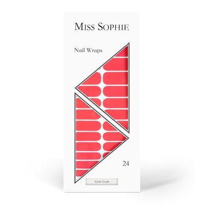 Miss Sophie Coral Crush Nageldesign Pink