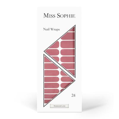 Miss Sophie Rosewood Love Nageldesign Rosegold