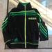 Adidas Jackets & Coats | Adidas Kids Track Jacket | Color: Black/Green | Size: Size 5 Kids