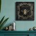 Fleur De Lis Living Royal Honey Bee II - Wrapped Canvas Print Canvas, Solid Wood in Black/Green | 10 H x 10 W in | Wayfair