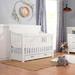 Namesake Wesley Farmhouse 4-in-1 Convertible Crib Wood in White | 49 H x 30 W in | Wayfair M21101HW