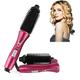 Hair Curler Comb, Electric Folding Hair Curler Comb Brush Professional Anti-Scald Instant Heat Up Curling Wands Hot Air Brush for Household and Beauty Salon One Step Hair Dryer and Volumiser