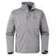 donhobo Mens Full Zip Fleece Jacket Waterproof Fleece Lined Jacket Durable Fabric Light Grey M