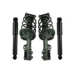 2010-2013 Kia Forte Koup Front and Rear Shock Strut and Coil Spring Kit - TRQ