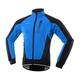 ARSUXEO Men's Cycling Jacket Winter Thermal Fleece Softshell MTB Bike Outwear 20B Blue L