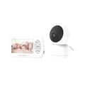 Baby Monitor 4.3 Inch Wireless Hd 1080p Night Vision Temperature Temperature Detection