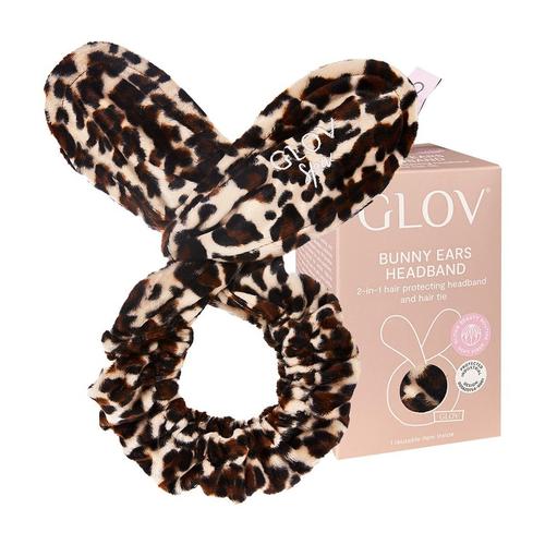 GLOV – Bunny Ears Cheetah Safari Edition Haarreifen & -bänder Schwarz