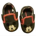 Disney Shoes | Disney Mickey Mouse Adjustable Non-Skid Shoes | Color: Black/Red | Size: 4bb