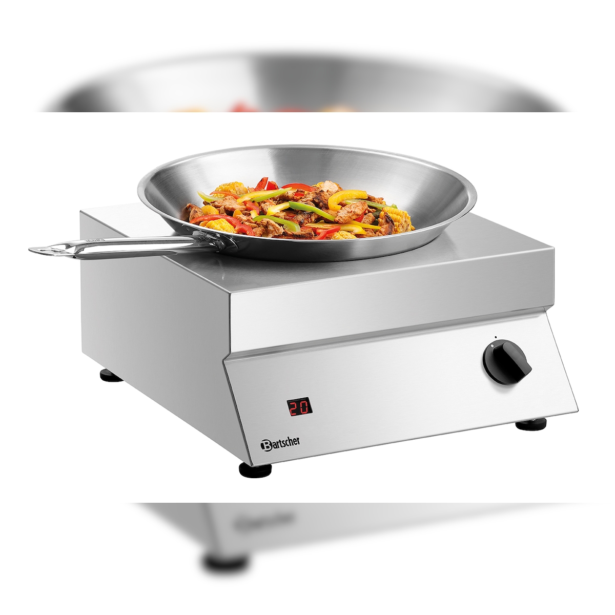 Bartscher Induktions-Wok transportabel 1 Heizzone Image