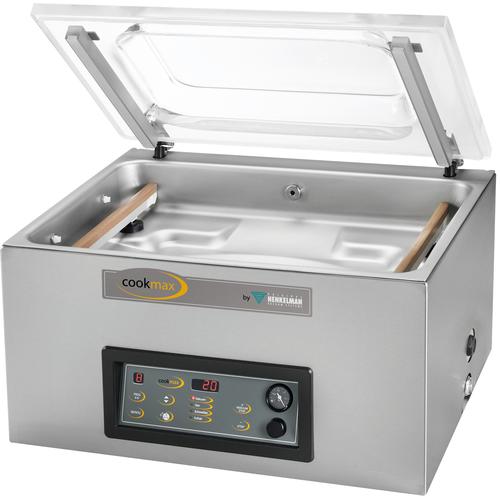 cookmax Vakuumierer 21 m³/h mit Dampfsensor / Kammer 520 x 406 x 180 mm