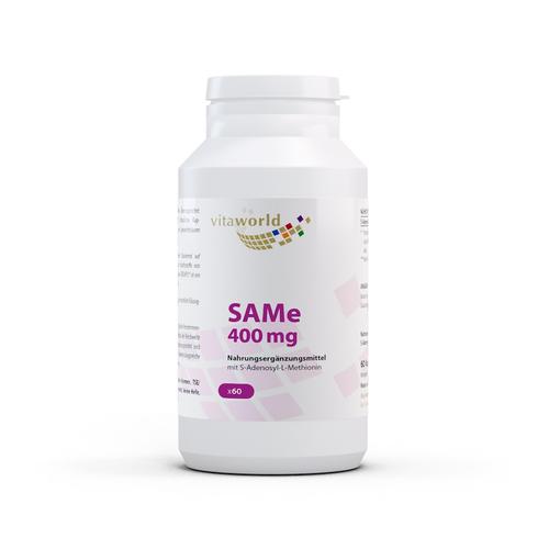 Vita World – SAME 400 mg S-Adenosylmethionin Kapseln Mineralstoffe