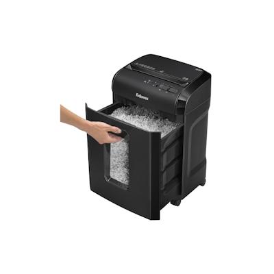 Fellowes Aktenvernichter Powershred 10M, schwarz, Partikel Image