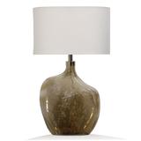 Harp and Finial Gold Luster Table Lamp - IL319395DS