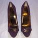 Michael Kors Shoes | Michael Kors Women's Purple High Heels Shoes | Color: Purple | Size: 9