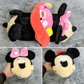 Disney Toys | Flipazoo Disney Minnie & Mickey Mouse 2 In 1 Plush | Color: Black/Red | Size: Osbb