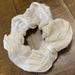 American Eagle Outfitters Accessories | American Eagle Scrunchie | Color: Gold/White | Size: Os