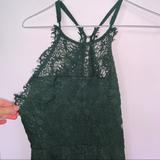 Free People Dresses | Free People Cocktail Dress In Emerald | Color: Green | Size: S