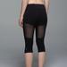 Lululemon Athletica Pants & Jumpsuits | Lululemon Athletica Training Tough Crop | Color: Black | Size: 8