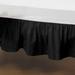 aBaby Portable Crib Skirt Cotton Blend in Black | 24 W x 38 D in | Wayfair 05038- black