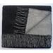 Gracie Oaks Sawicki Double Face Baby Alpaca Throw Alpaca in Black | 51 W in | Wayfair A7021A4E9370471AB61AD352B1344A75